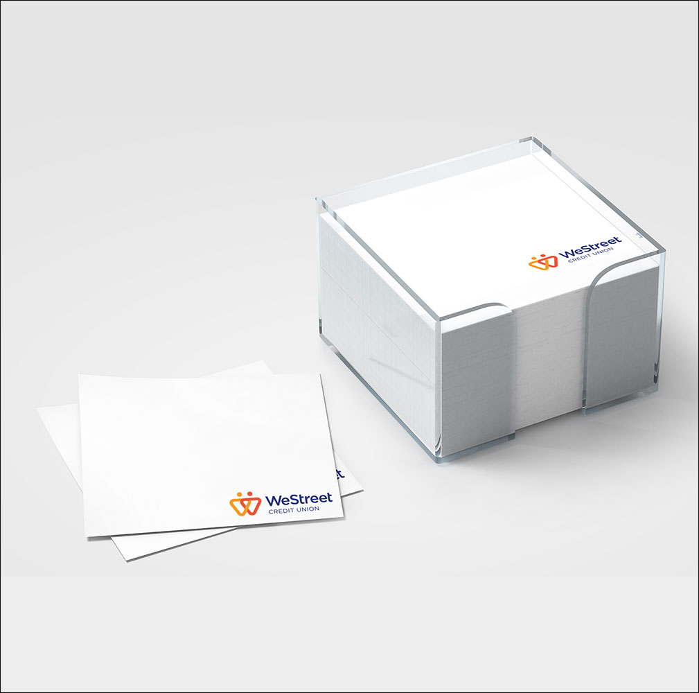 Sticky Note Pads - Full Logo